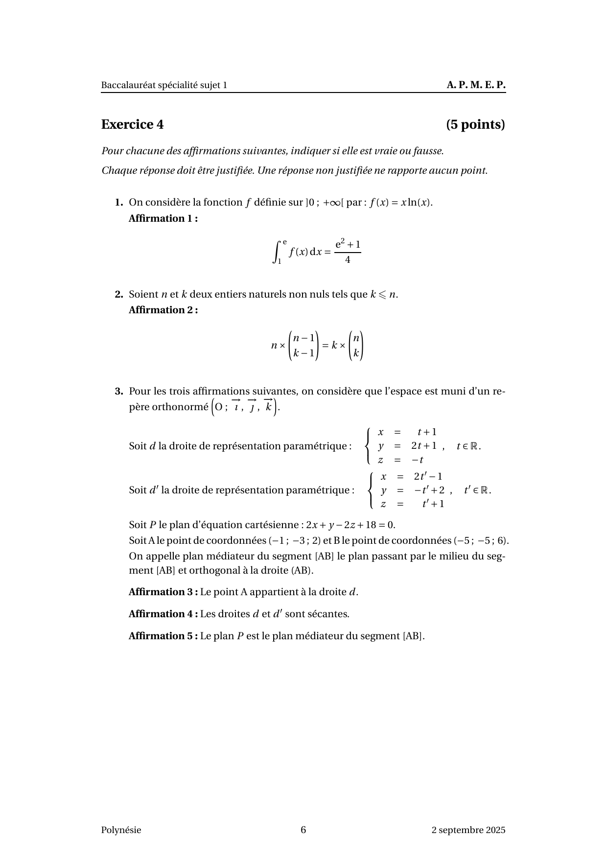 Sujet officiel Polynesie 2 sept 2025 - page 6